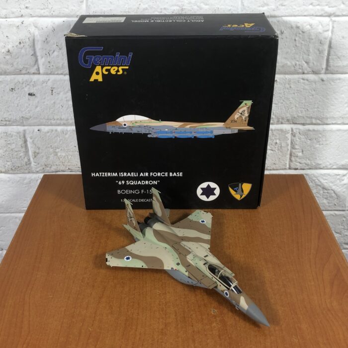 Gemini Aces Hatzerim Israeli Air Force Base "69 Squadron" Boeing F-15I Model (1:72)