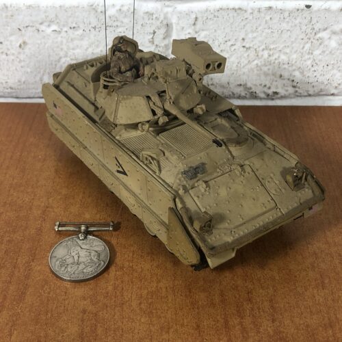 US Army M2A2 Bradley OBS Infantry Fighting Vehicle Model