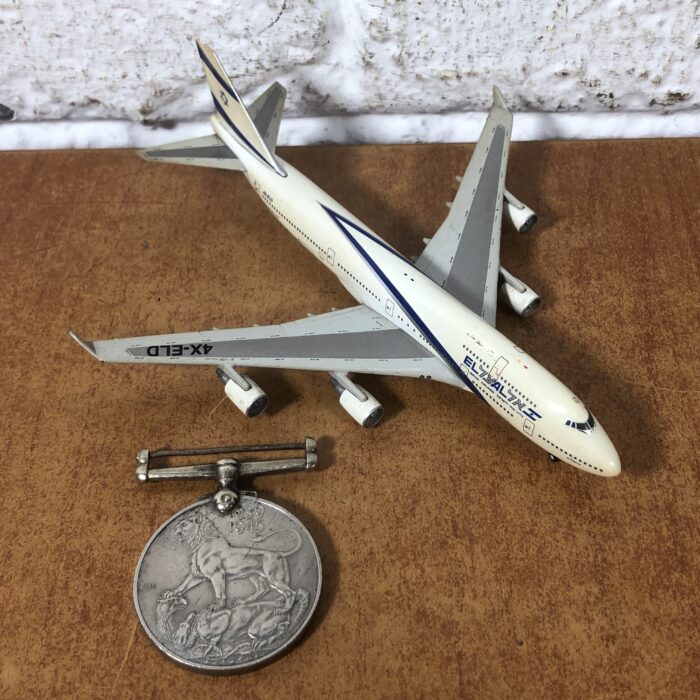 El Al Israel Airlines Boeing 747-400 Model