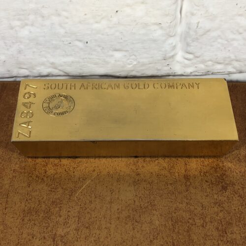 South African Gold Company Paperweight