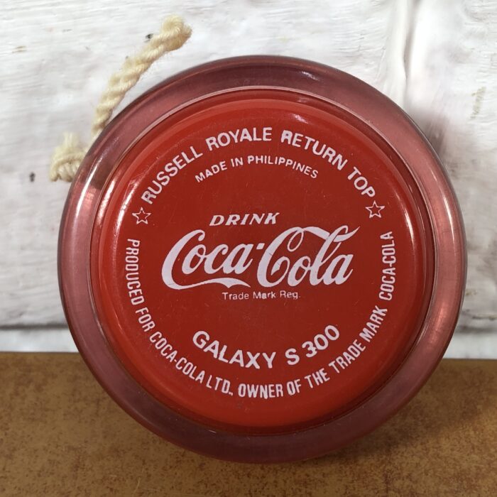 Vintage Coca Cola Russell Royale Return Top Galaxy S 300 Yo-Yo (Made in Philippines)