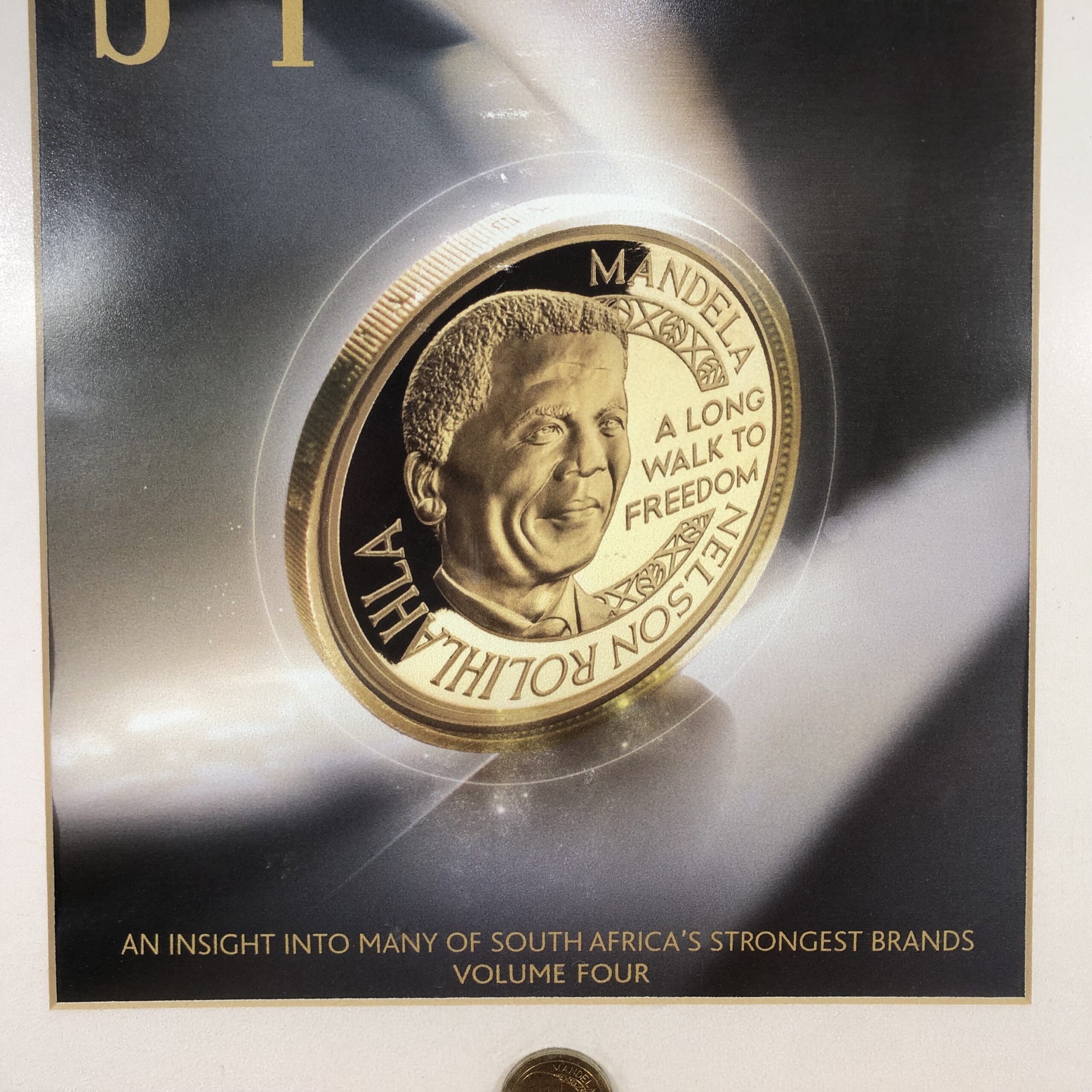 Framed Commemorative Medallion "The South African Gold Coin Exchange Awarded Superbrands Status 2012" - Image 5