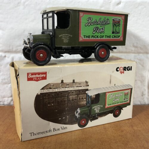 Corgi Batchelor's Peas Thornycroft Box Van (Made in Great Britain)