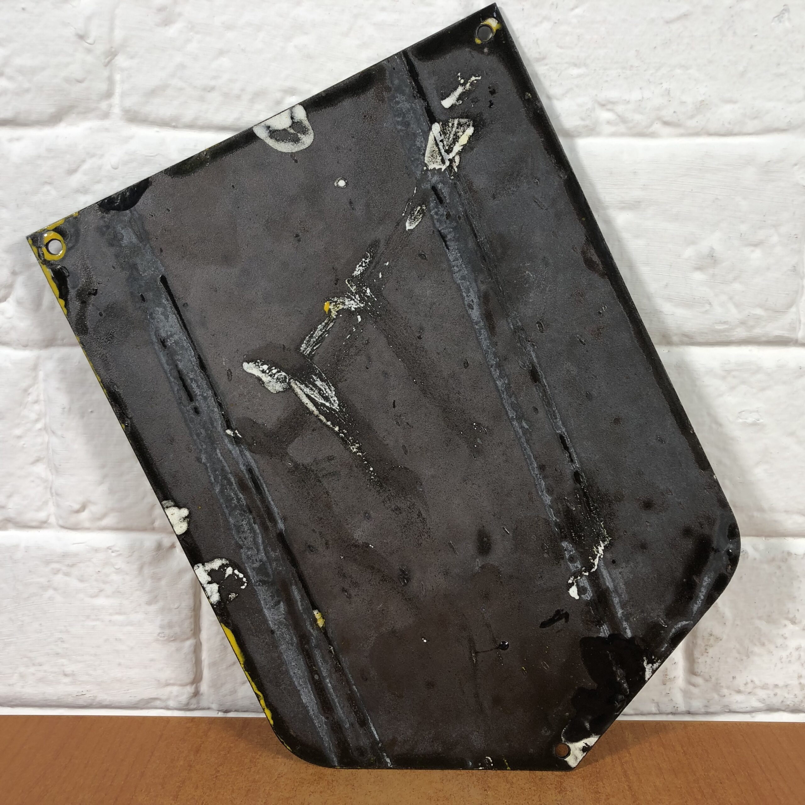 Vintage Enamel AA Garage Sign - Image 7