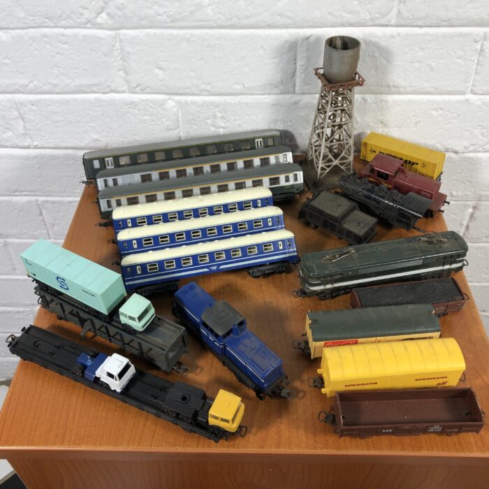 Collection of Vintage Lima Train Models (Made in Italy)