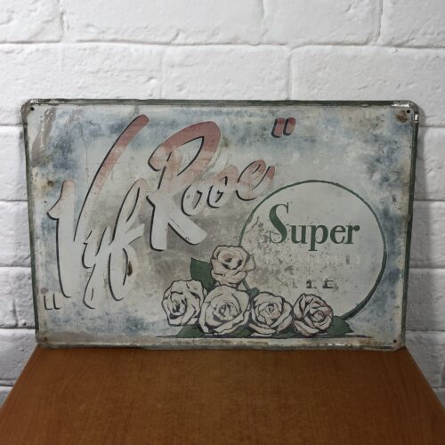Vintage Five Roses Tea "Vyf Rose Tee" Sign